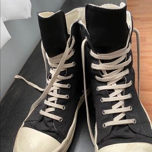 rick owens drkshdw ramones size 10